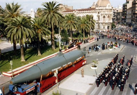The history of the Isaac Peral submarine in Cartagena