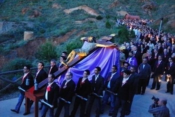 Vía Crucis, la Unión, the birth of a new tradition, symbol of the renaissance of La Unión