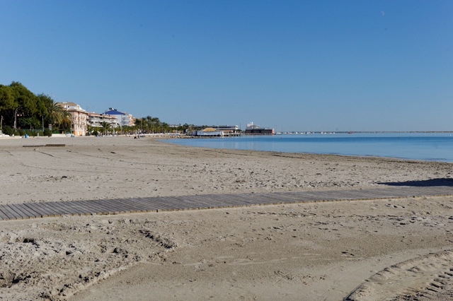 San Javier beaches: Playa El Castillico 