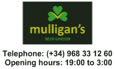 Mulligans Beer Garden La Manga Club