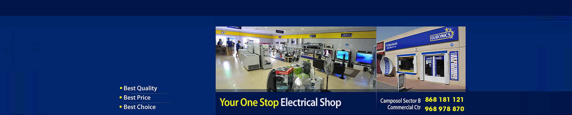 TJ Electricals Euronics Camposol